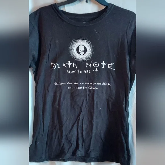 Hot Topic | Tops | Death Note Tee | Poshmark